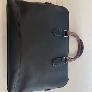 Black Leather Men's Bag